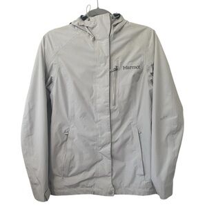 Marmot Women's Light Gray Hooded Jacket